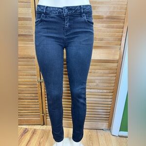 Simply Vera Vera Wang .  Black Skinny Jeans Full-Length